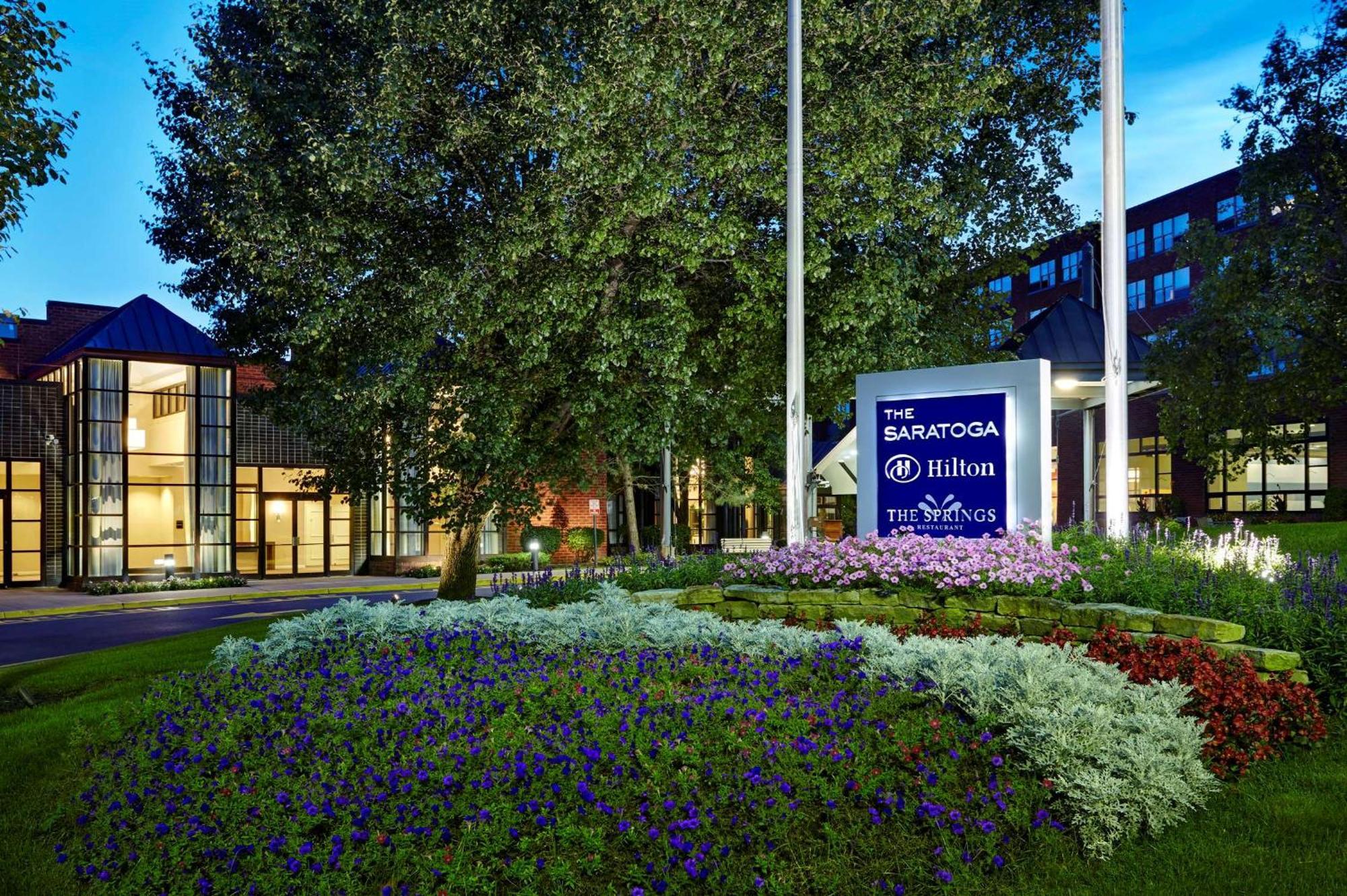 The Saratoga Hilton Hotel Saratoga Springs Eksteriør billede